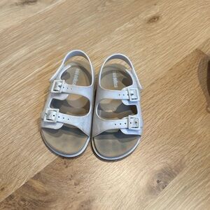 White Mini Melissa sandals